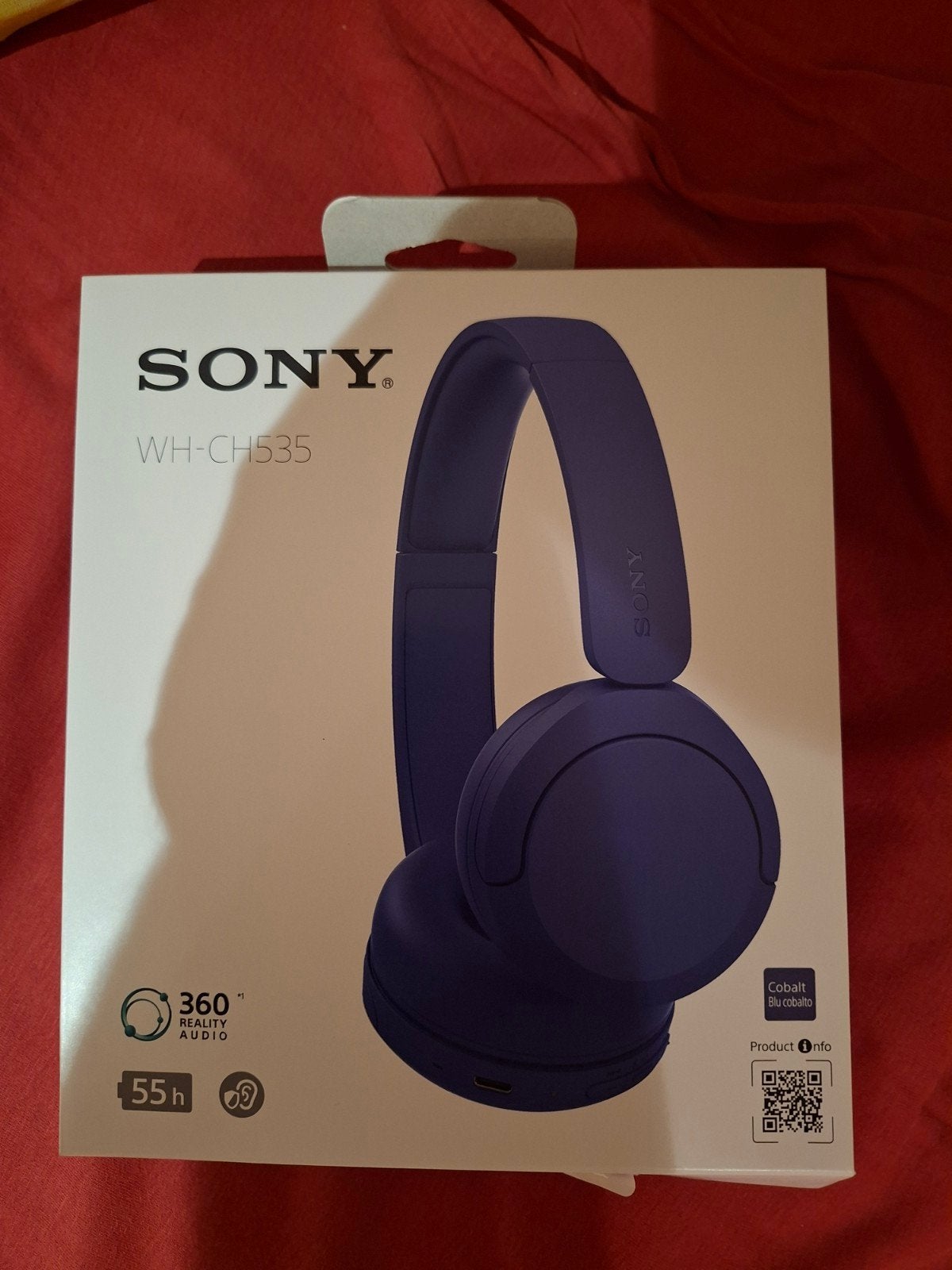 Sony WHCH535L.CE7 werkt als nieuw !! 39 euro, Ophalen of Verzenden, Blauw, Sony, Draadloos