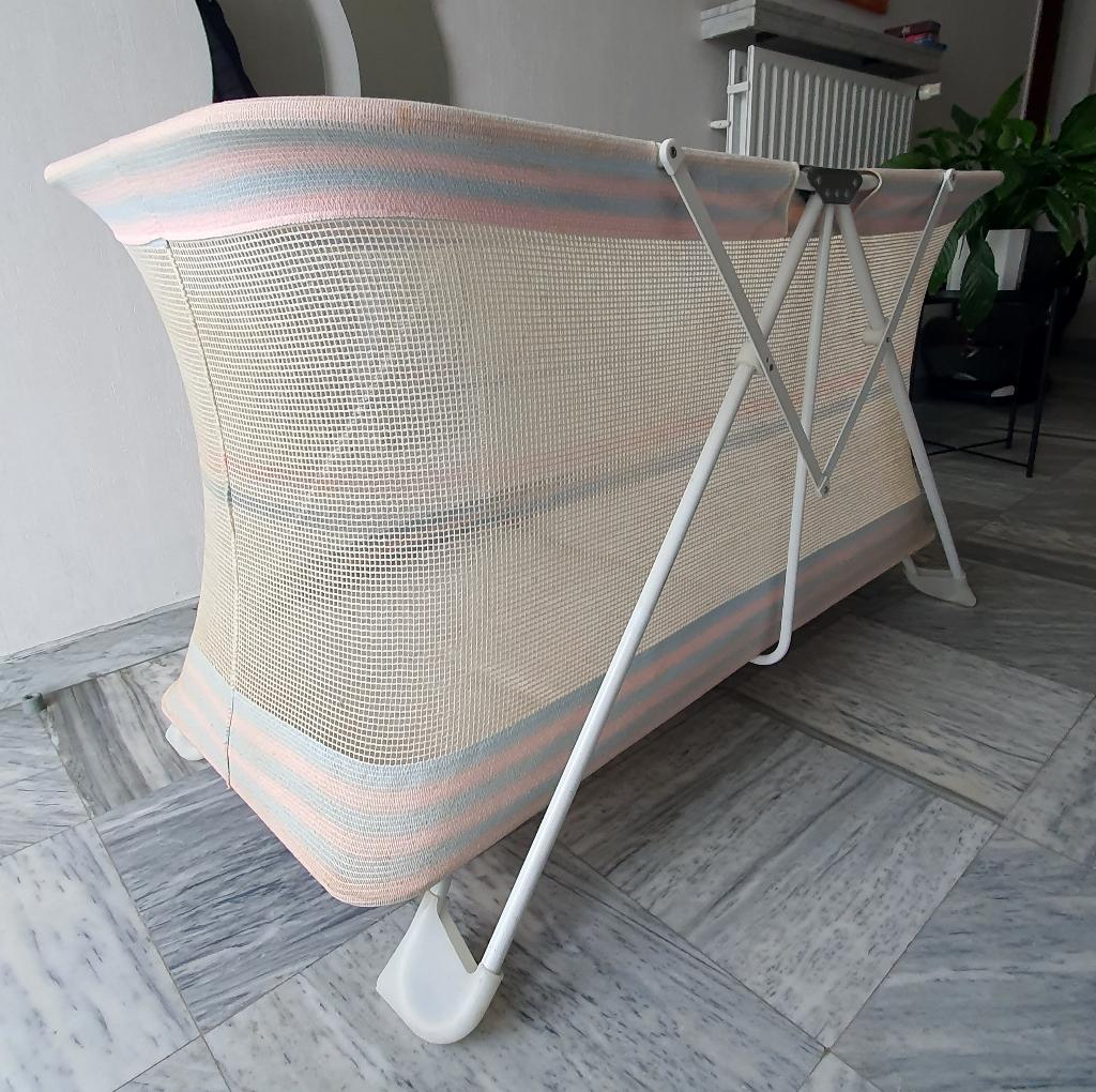 Campingbed reisbed baby/peuter opklapbaar, Kinderen en Baby's, Babywiegjes en Ledikanten, Ophalen, Gebruikt, Reisbedje