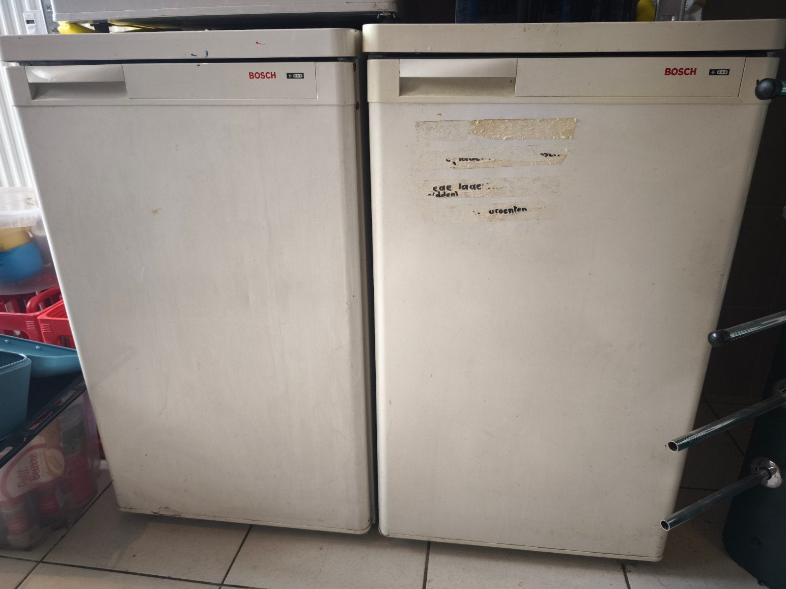 Vriezer Bosch (2 stuks) 3 vakken, Elektronische apparatuur, Vriezers en Diepvrieskisten, Ophalen