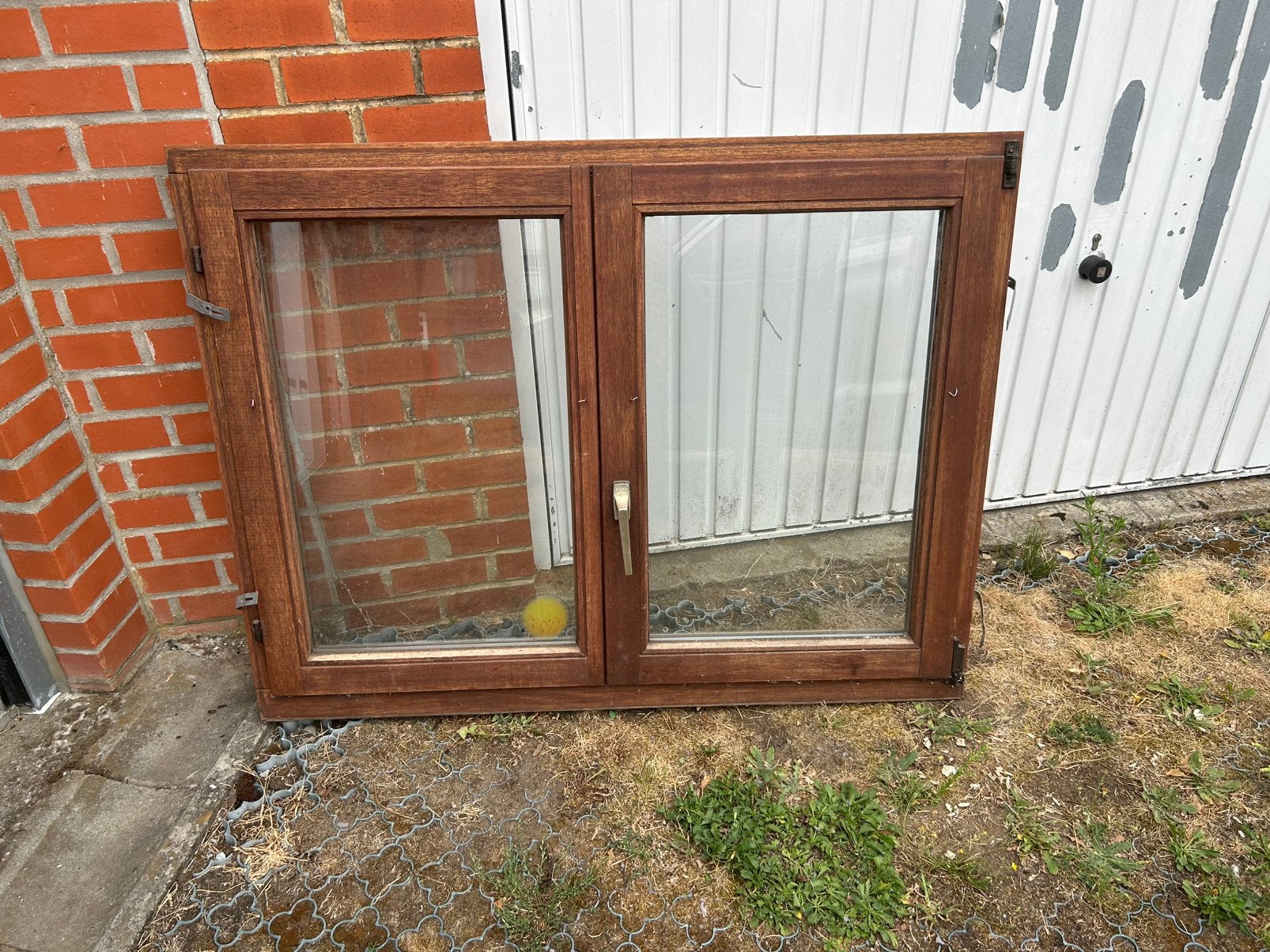 Châssis double ouvrant, Bricolage & Construction, Châssis de fenêtre, 75 à 150 cm, 75 à 150 cm, Enlèvement