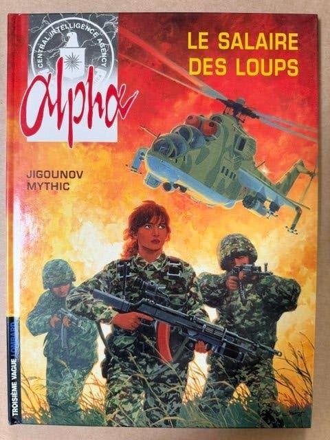 Alpha tome 3 reed, Livres, Enlèvement ou Envoi, Une BD, Jigounov - Mythic, Comme neuf