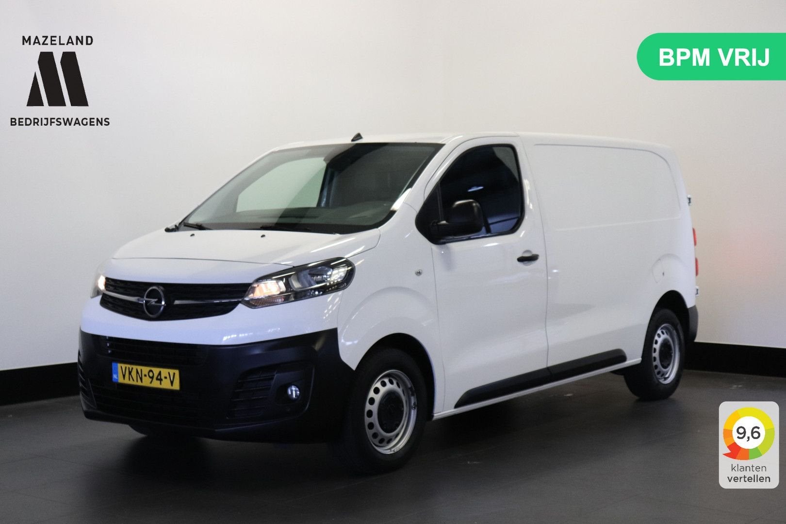Opel Vivaro 2.0 CDTI 122PK L2 Automaat EURO 6 - Airco - Navi, Automaat, Parkeersensor, Wit, Bedrijf