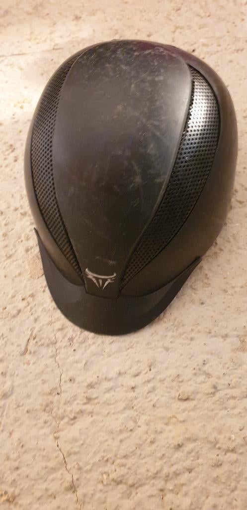 Paardrij helm zwart, Dieren en Toebehoren, Paardrijkleding, Ophalen of Verzenden, Gebruikt, Kinderen