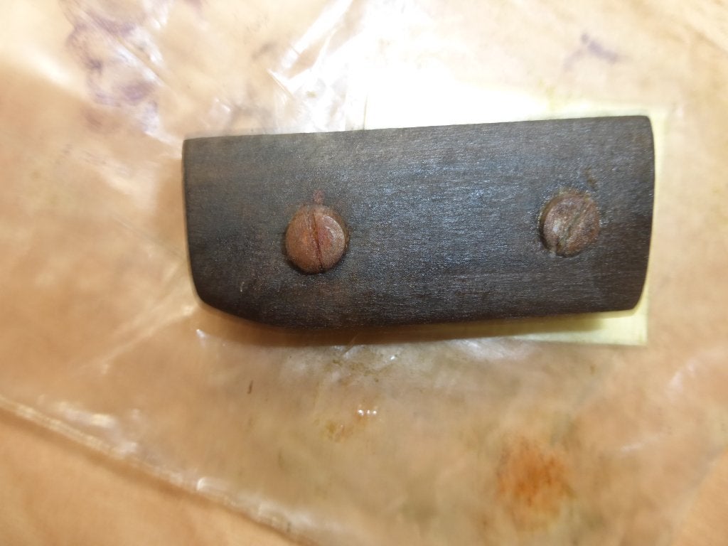 plaquettes pour la baionnette ROSS 1910 MKII Canada, Envoi, Armée de terre, Couteau ou Poignard