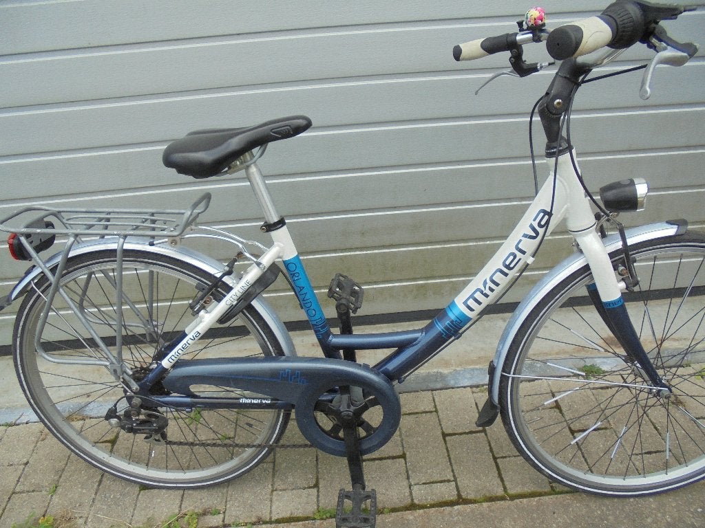 meisjesfiets minerva 26 inch, Vélos & Vélomoteurs, Vitesses, 26 pouces ou plus, Minerva, Enlèvement