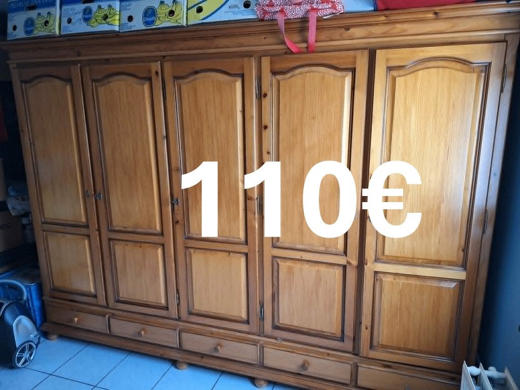Meubles de chambre adulte, Maison & Meubles, Chambre à coucher | Lits, Enlèvement, Utilisé