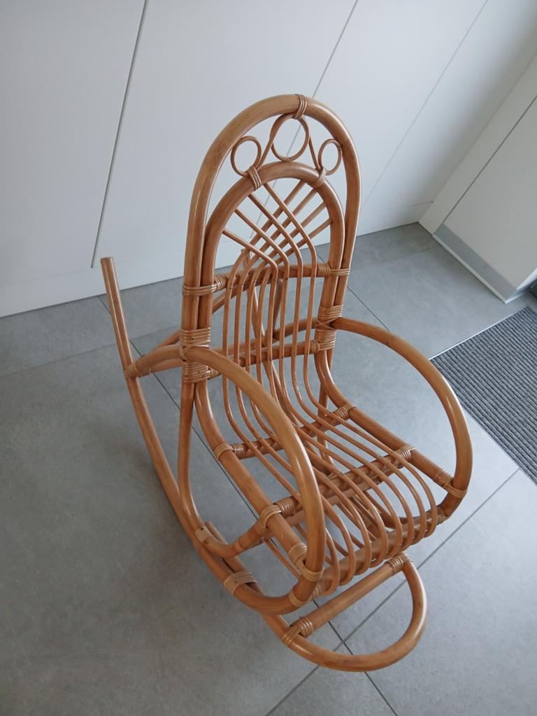 Kinderschommelstoel, Kinderen en Baby's, Kinderkamer | Tafels en Stoelen, Ophalen, Zo goed als nieuw, Stoel(en)