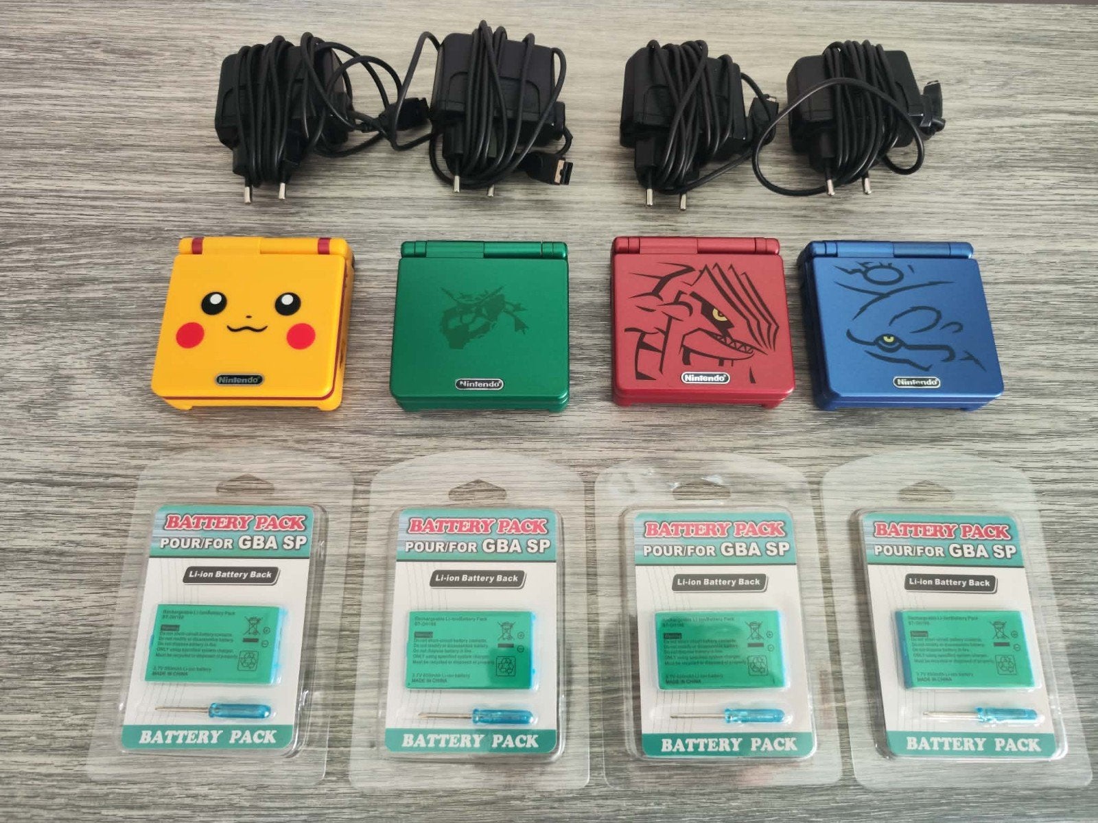 Rétroéclairage Game Boy Advance SP IPS V5, éditions Pokémon, Enlèvement ou Envoi