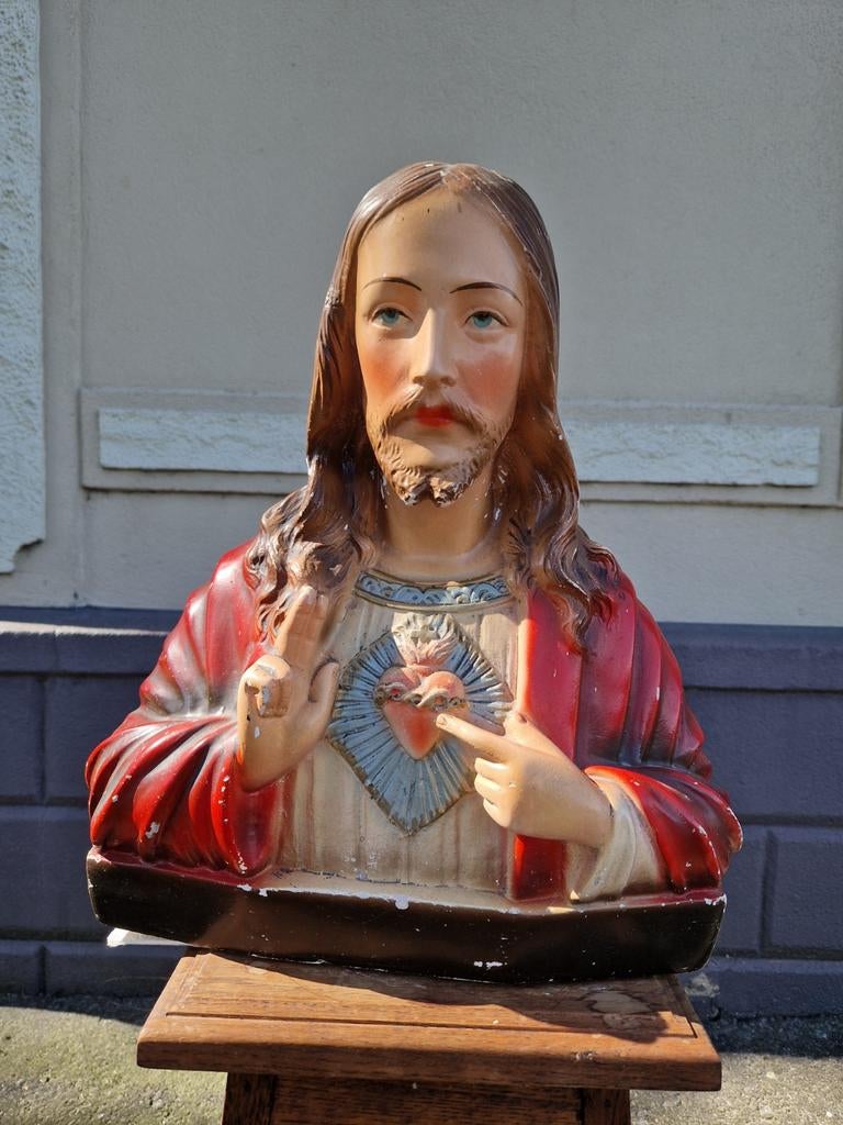 Helig Hart van Jezus buste, Antiek en Kunst, Ophalen