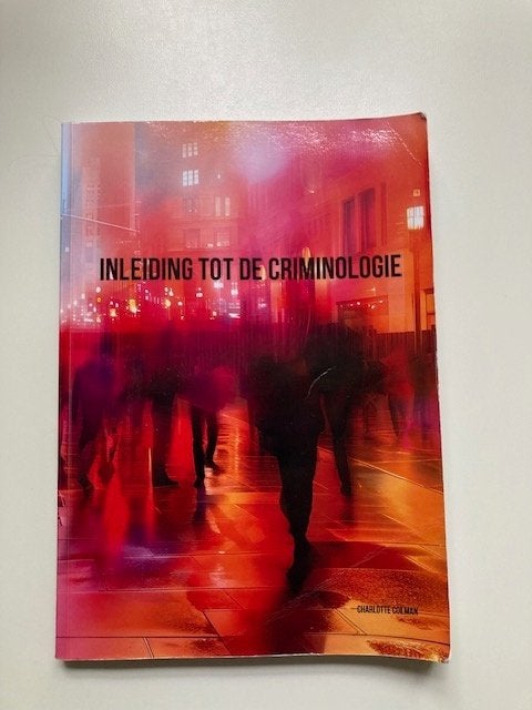 Inleiding tot de criminologie, Livres, Enlèvement, Utilisé, Enseignement supérieur, Prof. dr. Charlotte Colman