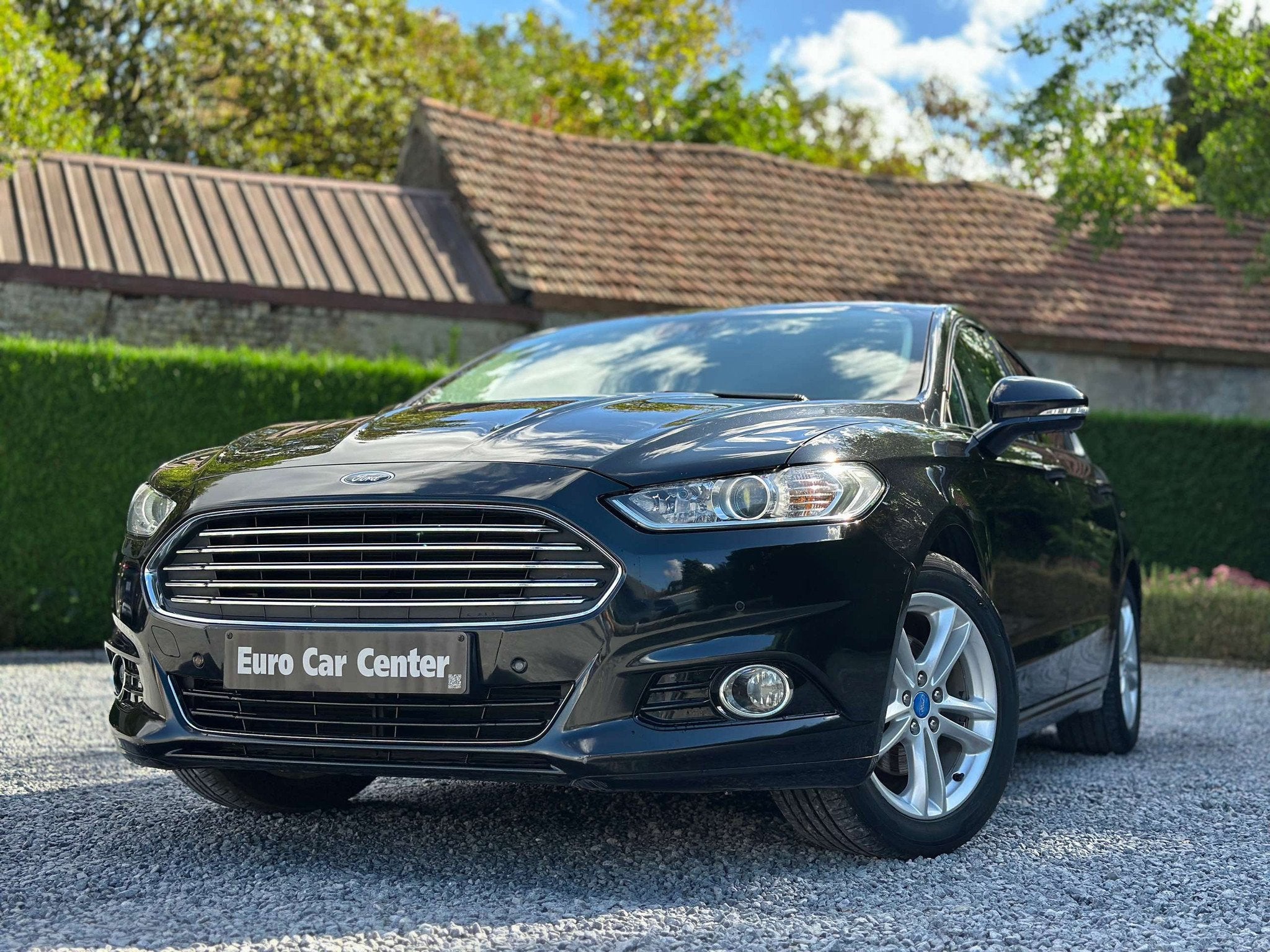 Ford Mondeo Mondeo 1.5 EcoBoost Business Edition (bj 2015), Auto's, 4 cilinders, Mondeo, Zwart, Leder