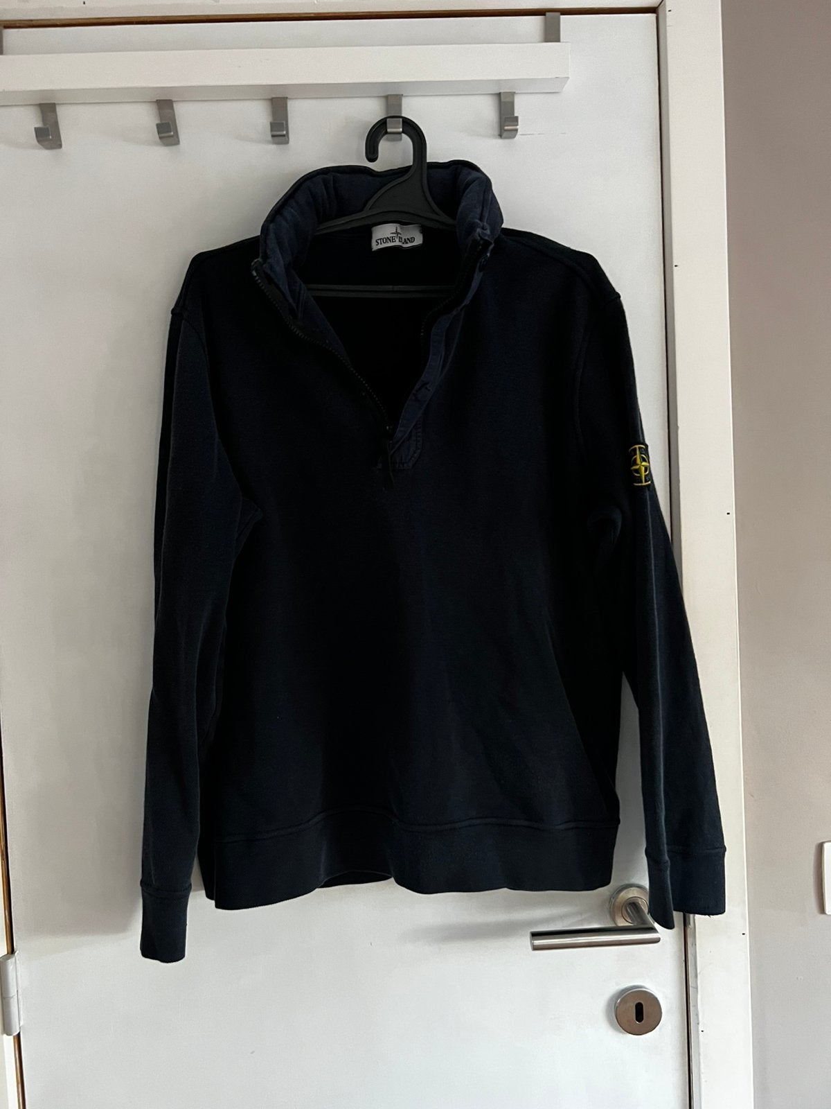 Stone Island original sweatshirt with hood, XL, dark blue, Kleding | Heren, Truien en Vesten, Ophalen of Verzenden, Gedragen, Maat 56/58 (XL)