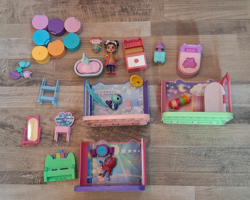 Gabby´s poppenhuis speelset slaapkamer Kussenkat, Ophalen