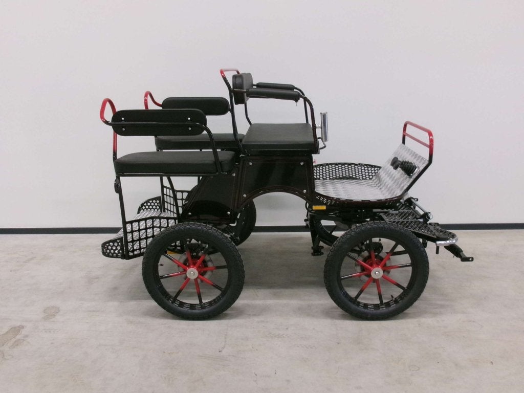 Nieuwe pony-marathonwagen. 16 inch. Enkel/dubbelspan, Poney, Niet ingevuld, Calèche marathon, Niet ingevuld