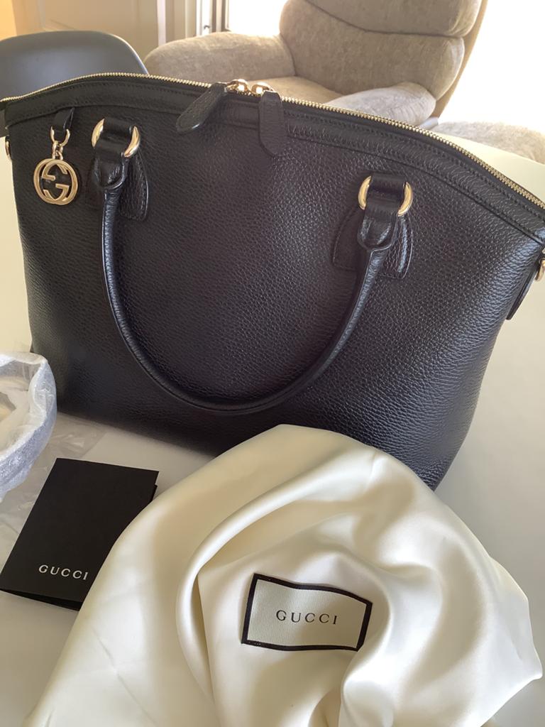 Handtas Gucci, Ophalen of Verzenden, Zwart, Handtas