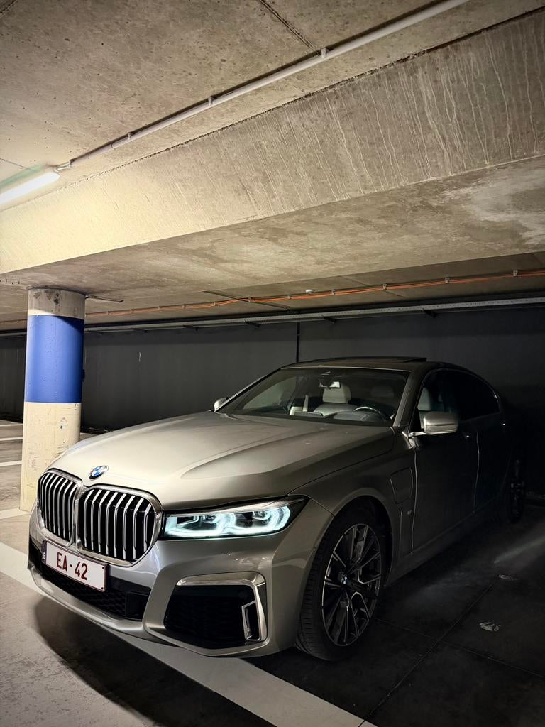 BMW 745e M-Sport high Executive facelift|Schuifdak| Pano|Sof, Auto's, BMW, Automaat, 7 Reeks, 2998 cc, Zilver of Grijs