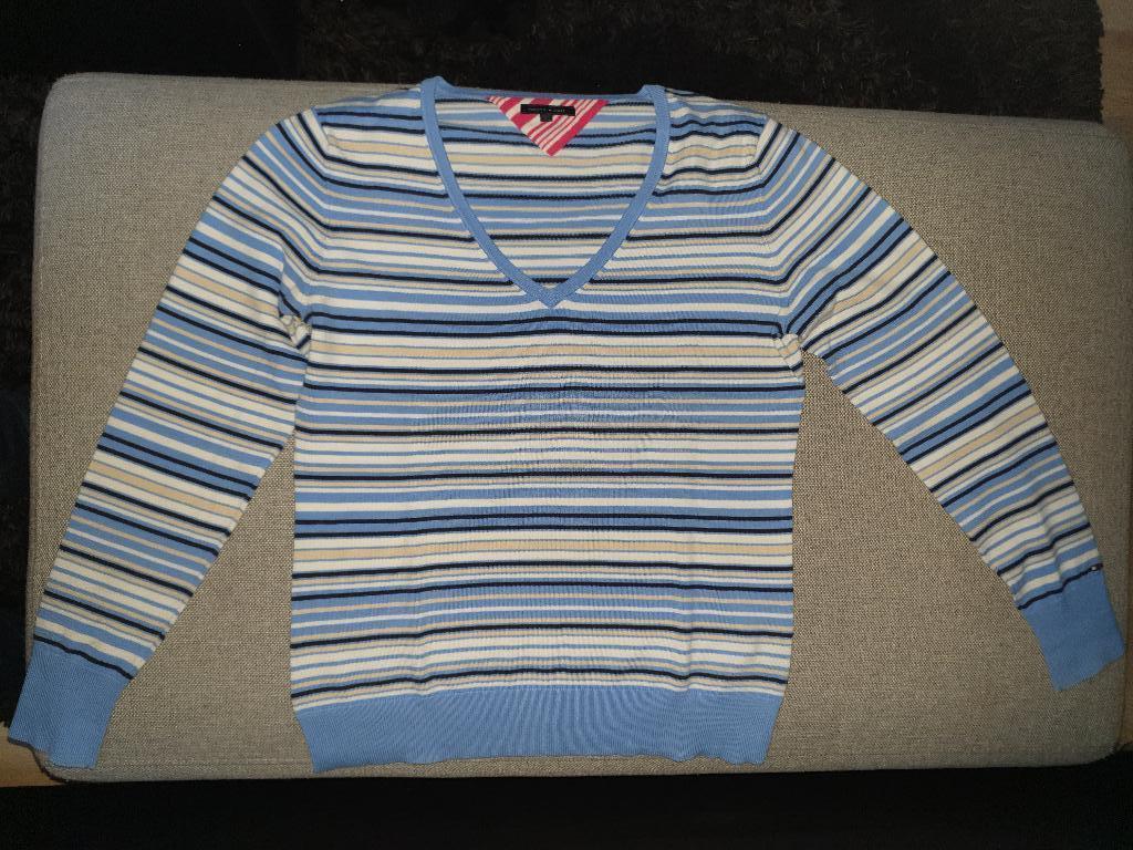 Tommy Hilfiger Blouse vrouw, Tommy hilfiger, Blauw, Maat 42/44 (L), Ophalen of Verzenden