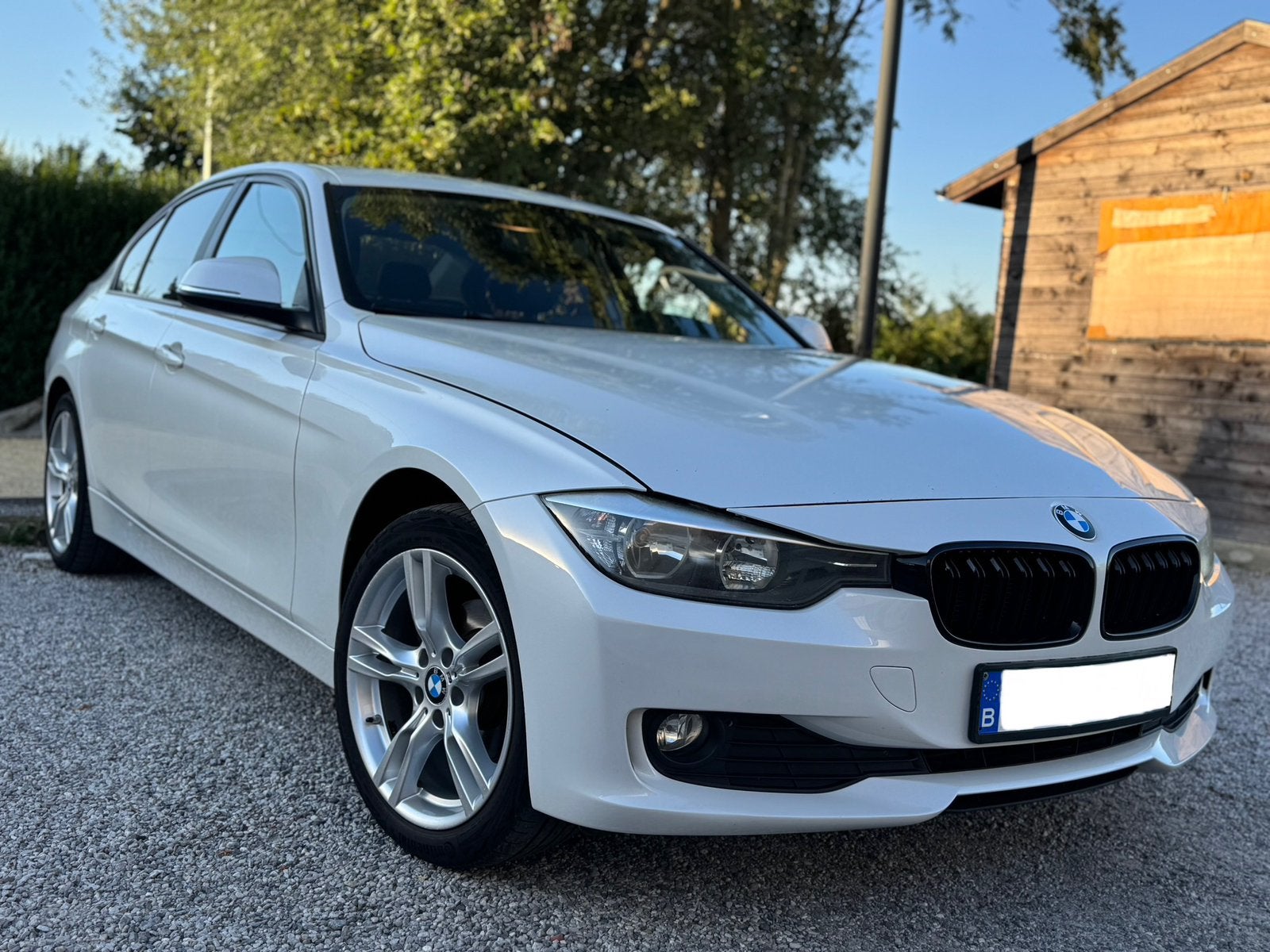 BMW 318d, Auto's, 100 kW, Stof, 1995 cc, Zwart