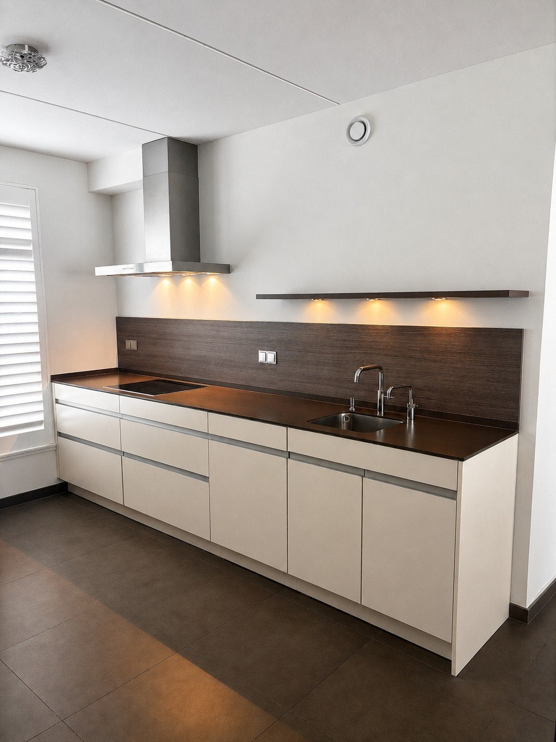 Cuisine moderne de luxe Siematic, Miele, Huis en Inrichting, Ophalen, Wit, Composiet, Greeploos