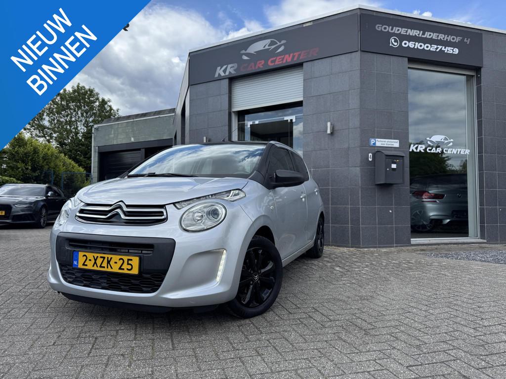 Citroën C1 1.0 e-VTi Feel AIRCO-CRUISE-GROOT SCHERM-NAP, Argent ou Gris, 998 cm³, Euro 6, Entreprise