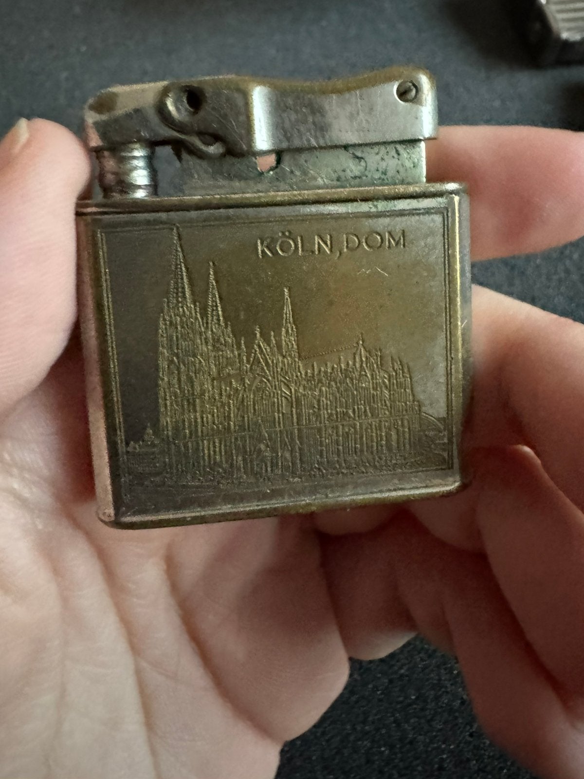 Oude Helo Monopol-aansteker — Köln, Ophalen of Verzenden, Zo goed als nieuw, Aansteker