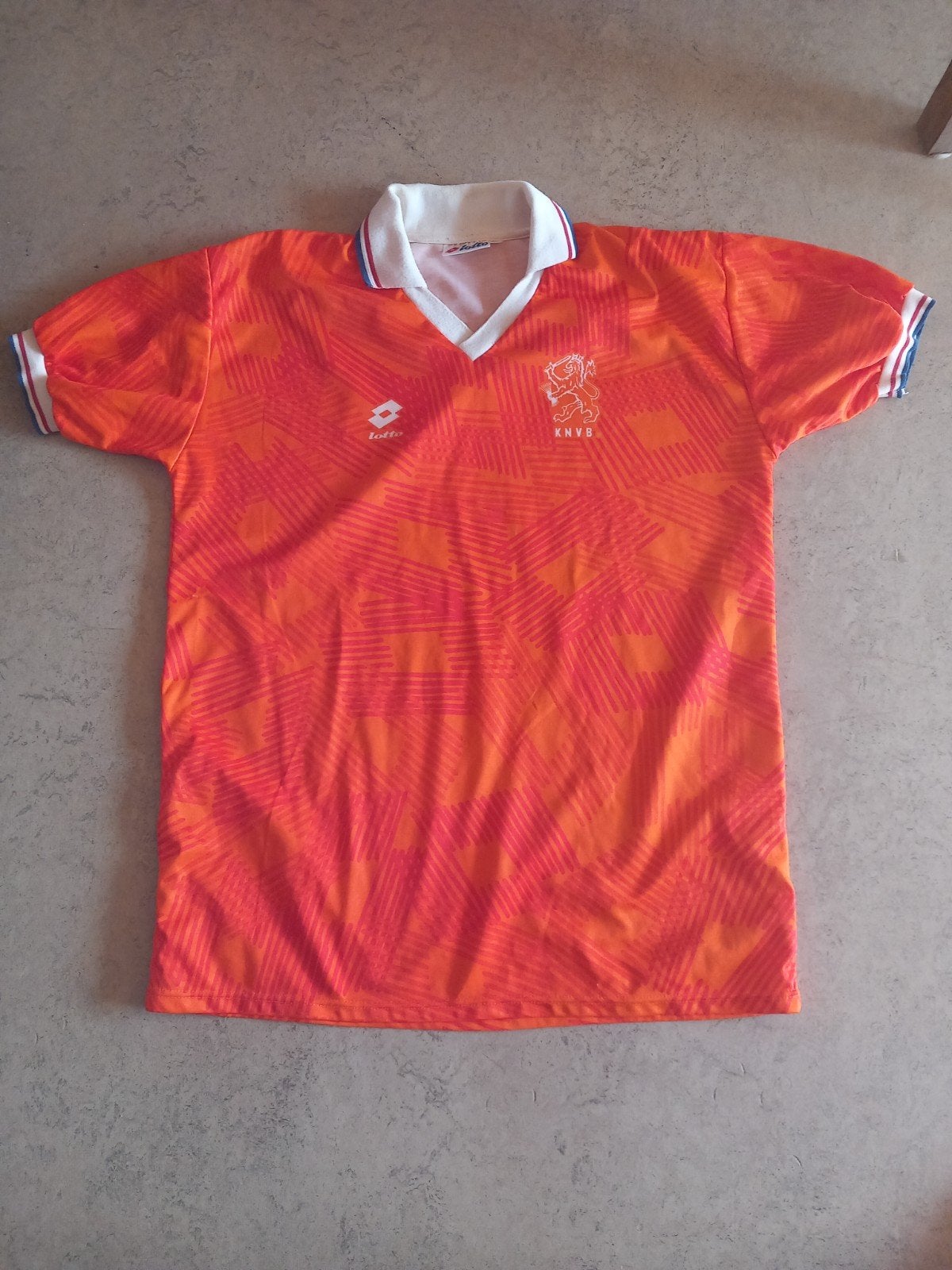 vintage voetbal shirt Nederland lotto 1992, Ophalen of Verzenden, Zo goed als nieuw, Shirt