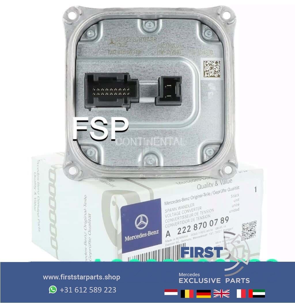 Mercedes LED Koplamp module W205 W218 W207 W212 W166 W222 W4, Utilisé, -, -, Enlèvement ou Envoi