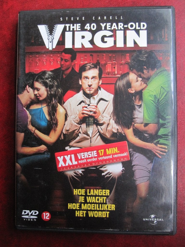 The 40 Year Old Virgin (2005), Cd's en Dvd's, Engels, Romantische komedie, Nederlands, Ophalen of Verzenden