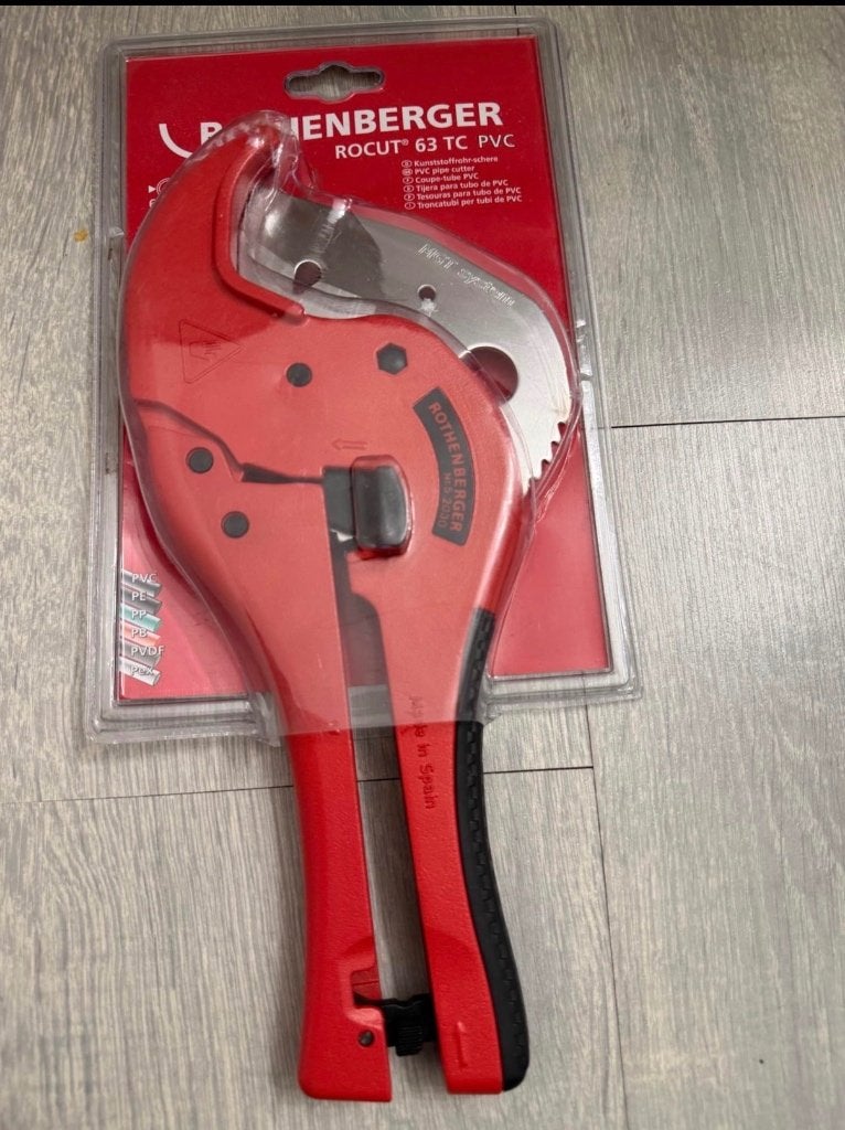 Coupe tube  Rothenberger 63mm, Bricolage & Construction, Enlèvement, Neuf, Outil de coupe, Autres marques