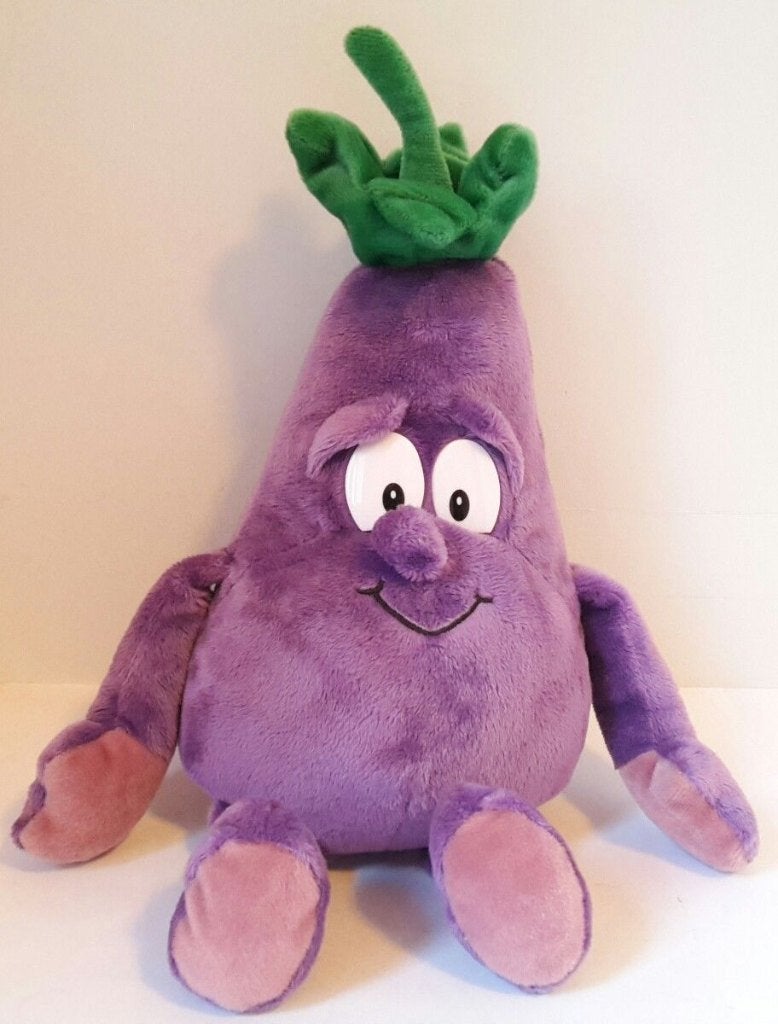 Peluche VITAMINI Aubergine, Verzenden, Nieuw