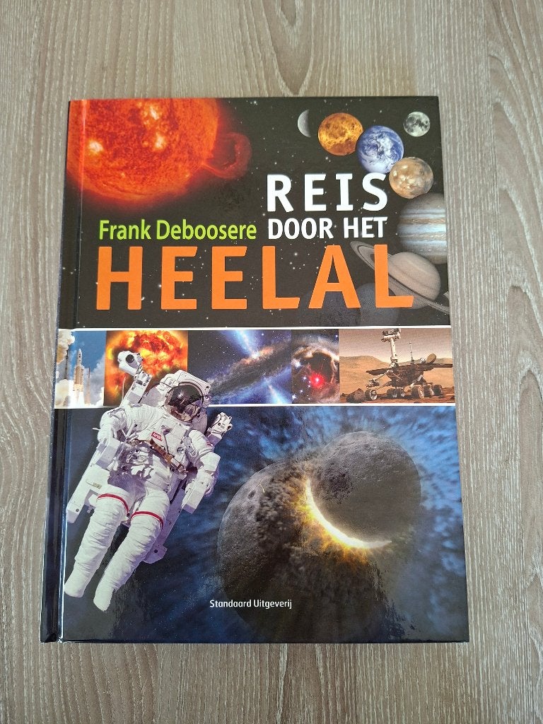 Reis door het heelal (Frank Deboosere), Ophalen of Verzenden, Zo goed als nieuw, Frank Deboosere, Natuurwetenschap