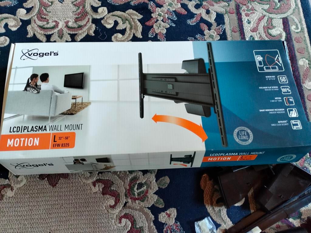Tv beugel - Vogel's Motion Wall Mount, Audio, Tv en Foto, Televisiebeugels, Ophalen