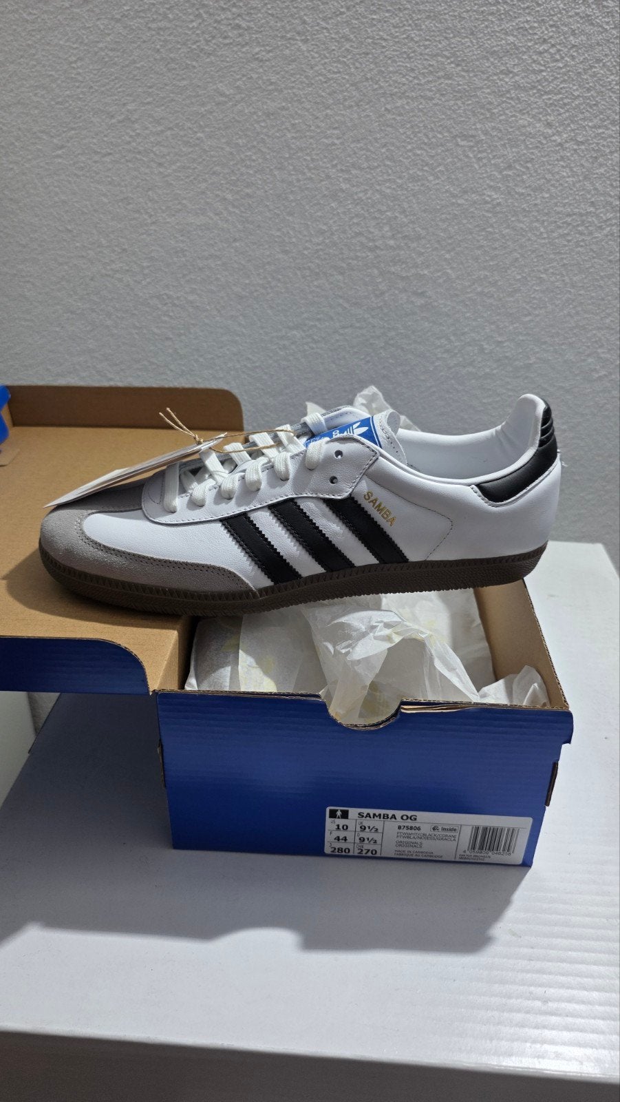 adidas samba og, Enlèvement