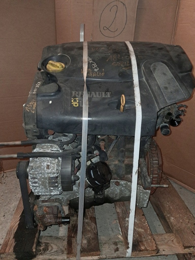 Moteur K9K792 Complet DACIA RENAULT LOGAN SANDERO, Verzenden, Gebruikt, Overige automerken