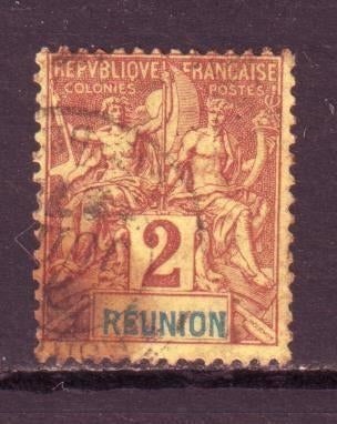 Postzegels Franse kolonies (3) : Réunion, Postzegels en Munten, Postzegels | Afrika, Overige landen, Ophalen of Verzenden