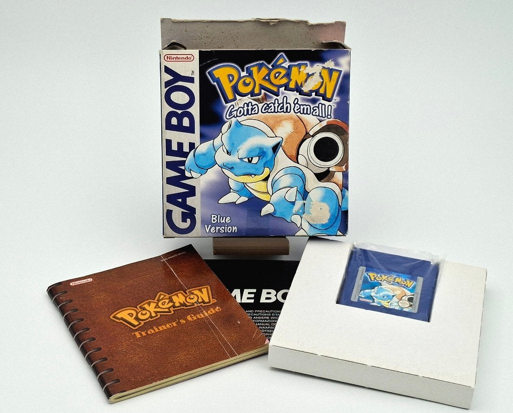 Pokémon Blue Nintendo Game Boy PAL Compleet Werkend Saves, Games en Spelcomputers, Gebruikt, Verzenden, 2 spelers, Role Playing Game (Rpg)