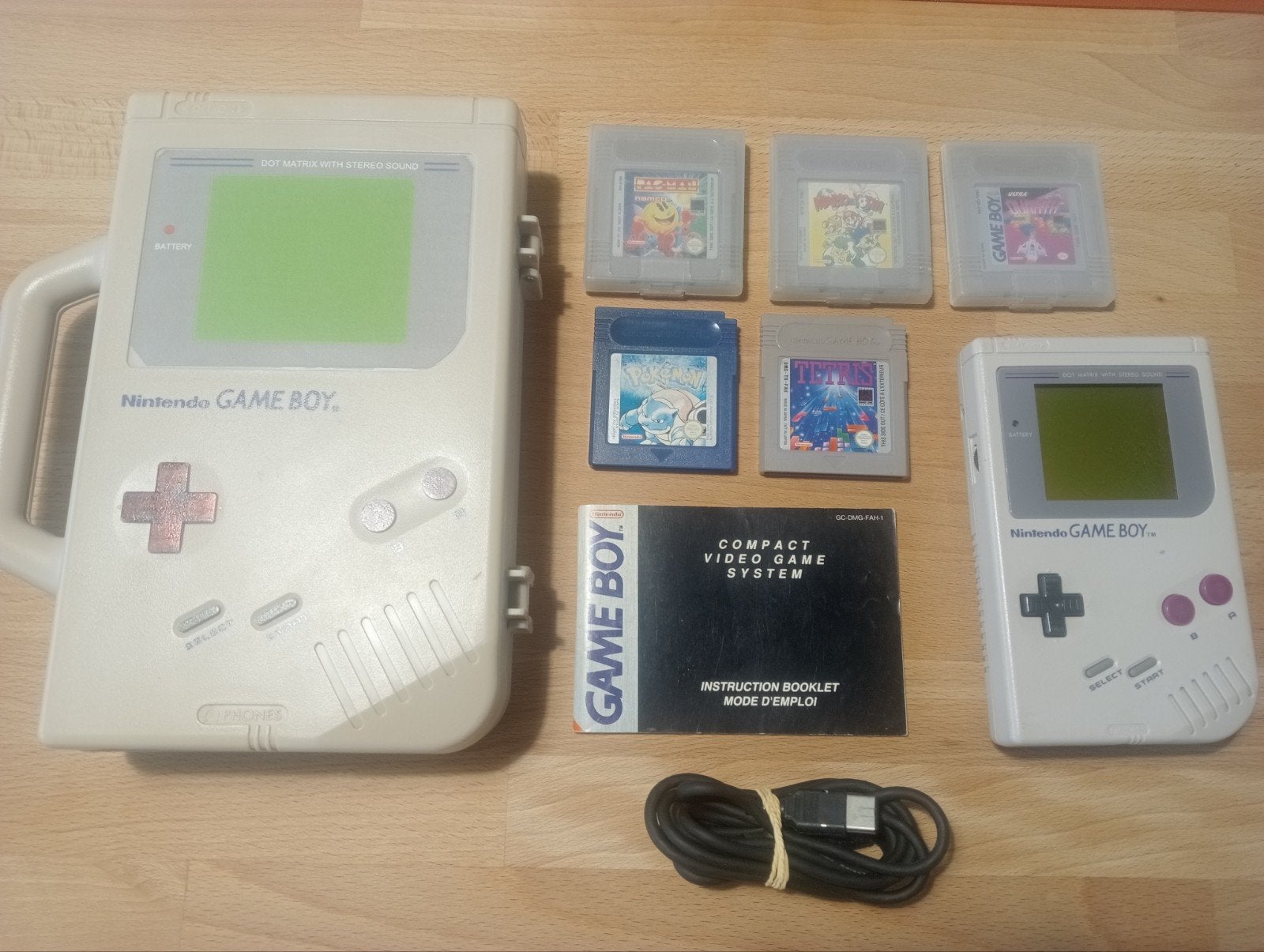 Originele vintage Nintendo Game Boy met spellen en koffer, Games en Spelcomputers, Spelcomputers | Nintendo Game Boy, Ophalen