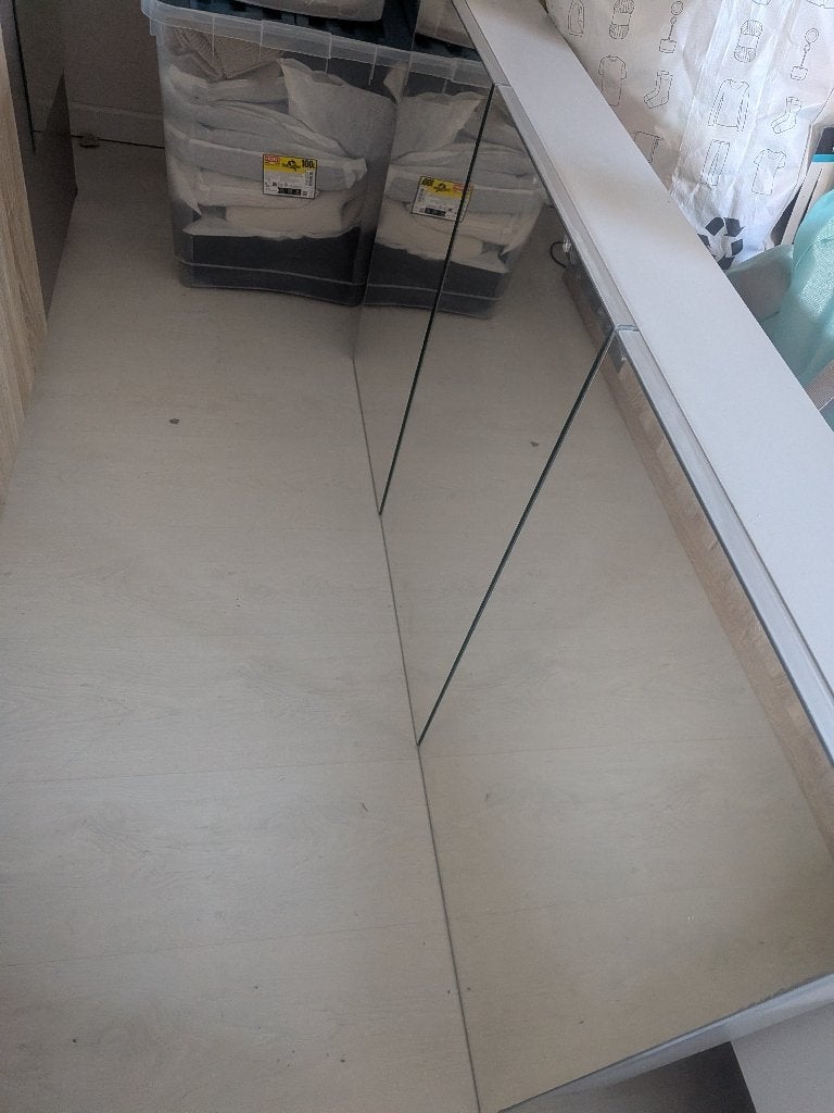 Badkamer kast, Ophalen, Zo goed als nieuw, Spiegelkast