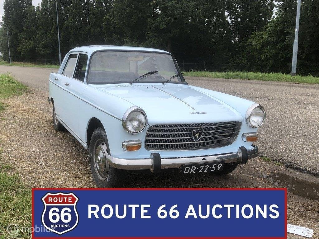Peugeot 404 | 1972 | Route 66 Auctions, Autos, Achat, Entreprise, Boîte manuelle, Autre carrosserie