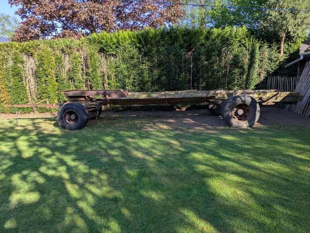 Platte wagen om pipo wagen te maken, Doe-het-zelf en Bouw, Bouwketen en Schaftketen, Ophalen, Gebruikt