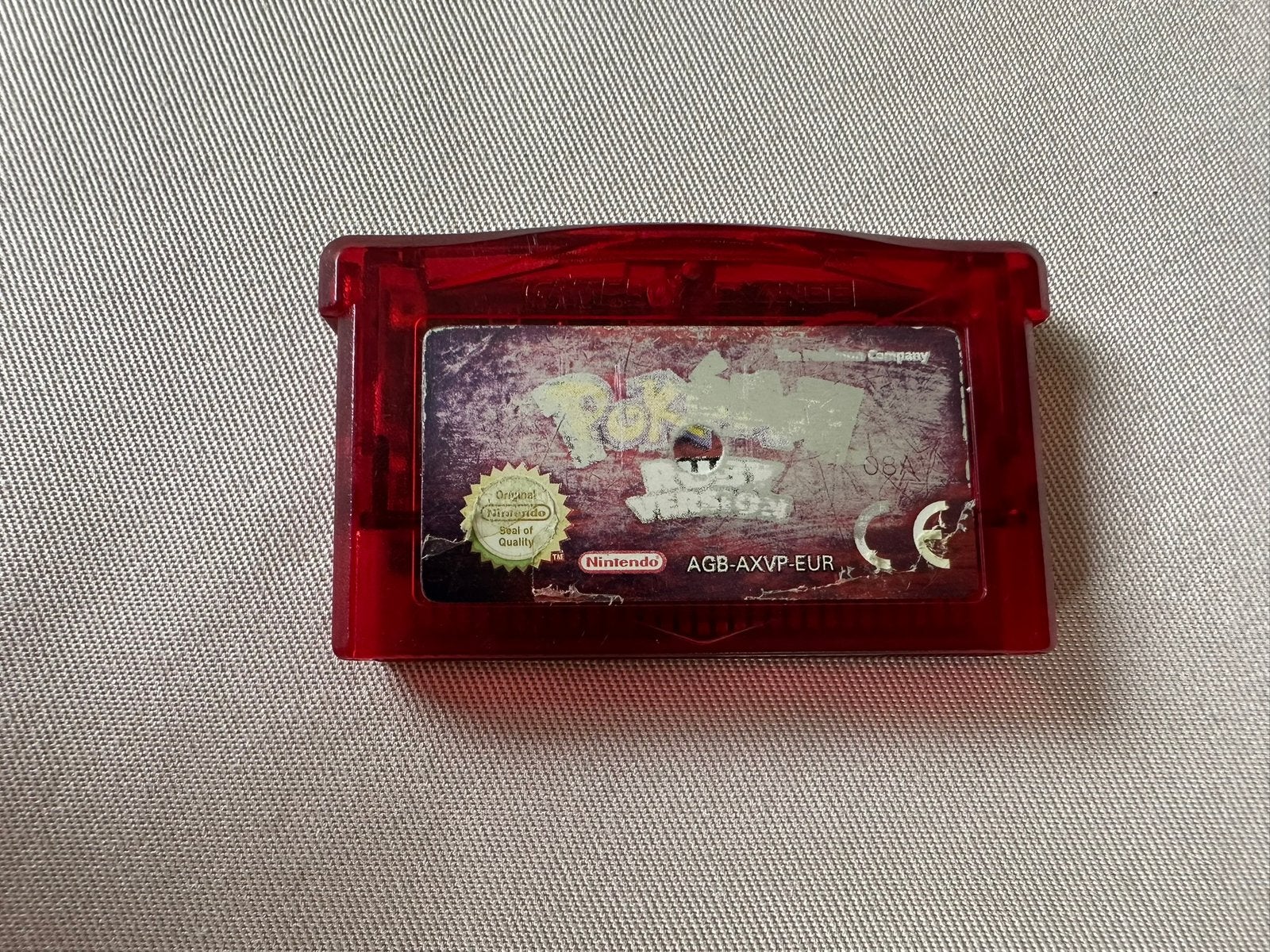 Pokemon Ruby version GameBoy, Games en Spelcomputers, Games | Nintendo Game Boy, Ophalen, Zo goed als nieuw