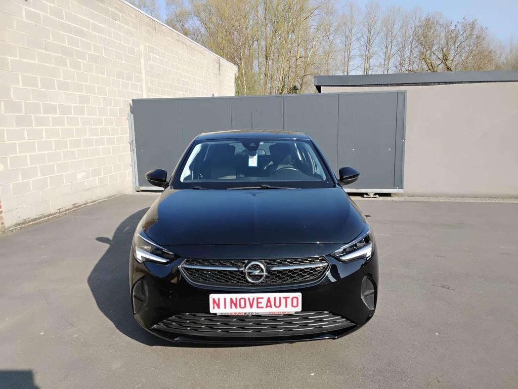Opel Corsa 1.2 Turbo AUTOM CARPLAY CAM NAVI BLUET CRUISE, Auto's, Opel, Stof, Euro 6, 1199 cc, Zwart