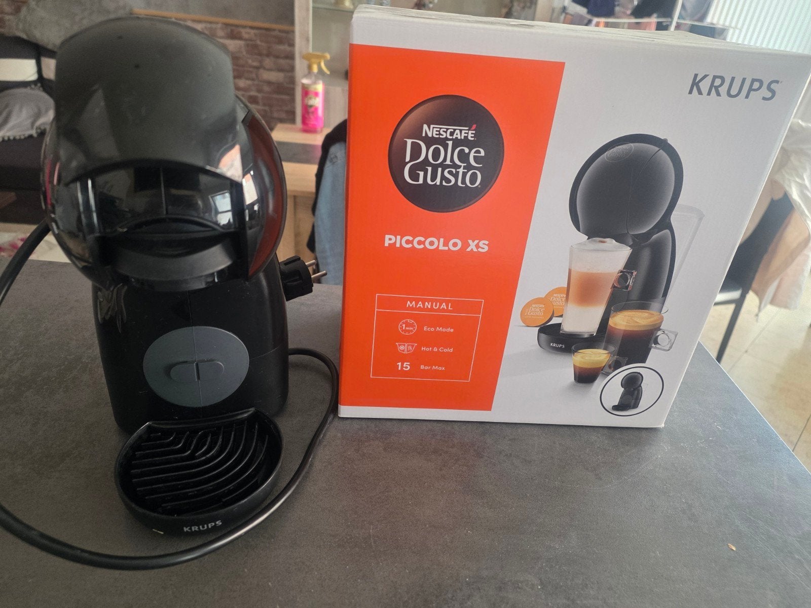 Dolce Gusto XS, Ophalen