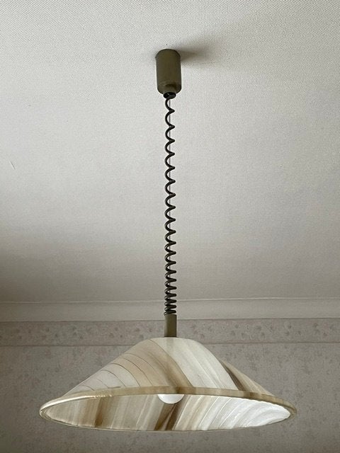 Plafondlamp, Ophalen, Gebruikt, Vintage, Zwart