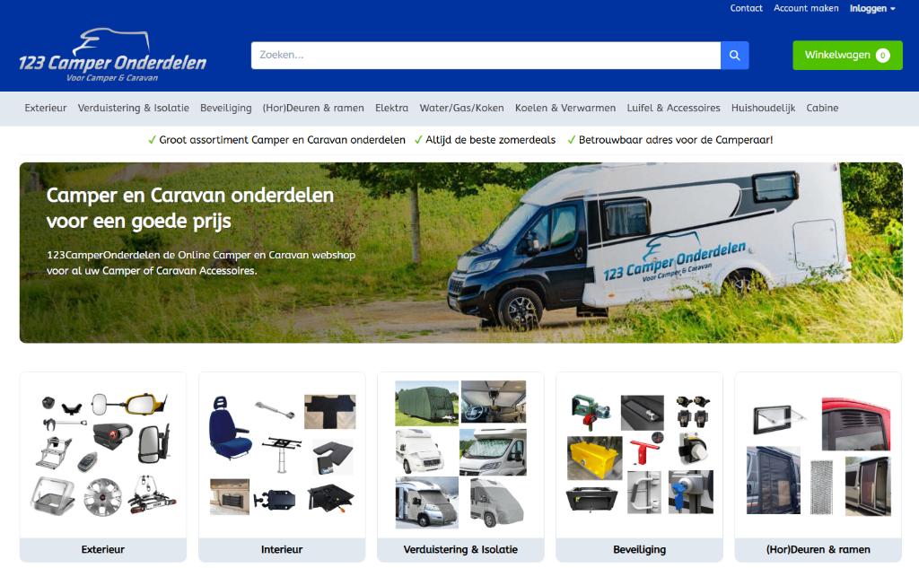 Camper onderdelen en Accessoires hier te koop zie website!, Enlèvement ou Envoi, Neuf