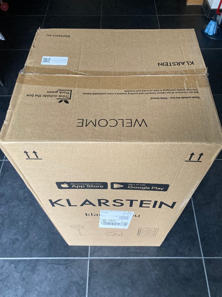 Klarstein Maxfresh White, Electroménager, Enlèvement, Neuf, Ventilateur de sol