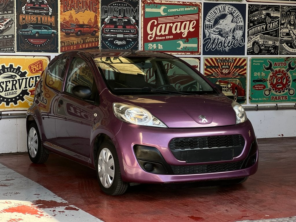 Peugeot 107 AVEC GARANTIE / MET GARANTIE, Auto's, Stof, 50 kW, Zwart, Overige kleuren