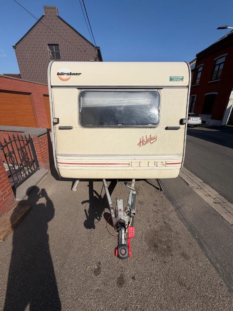 Caravane à vendre, Standaardzit, Particulier, Bürstner, Tot en met 2