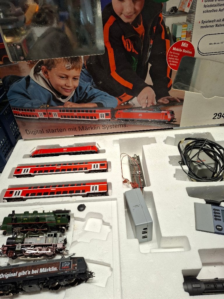 MARKLIN treinset, Hobby en Vrije tijd, Ophalen, Gelijkstroom of Wisselstroom, Märklin, Gebruikt