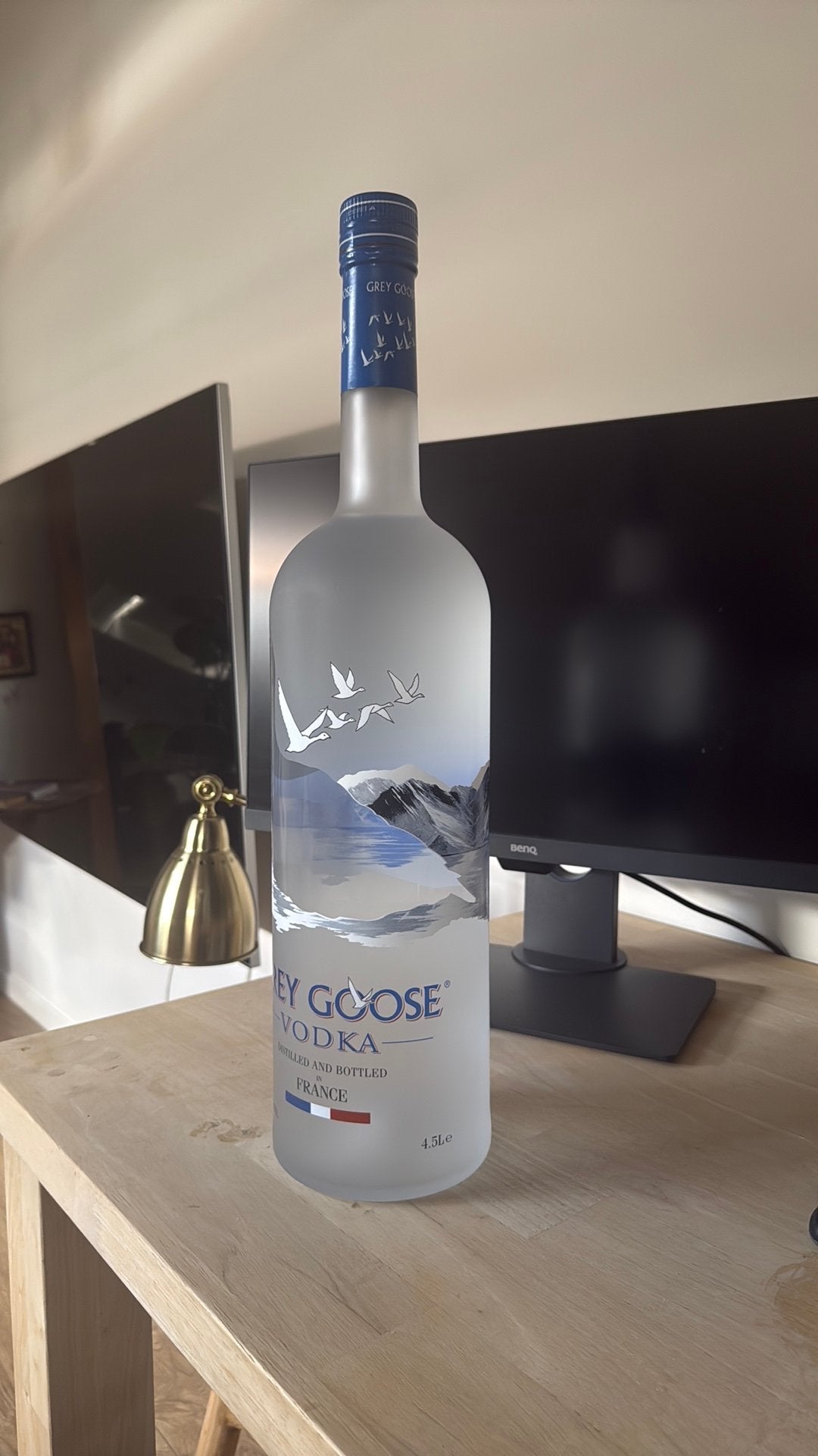 Grey Goose 4,5 liter, Ophalen of Verzenden, Zo goed als nieuw